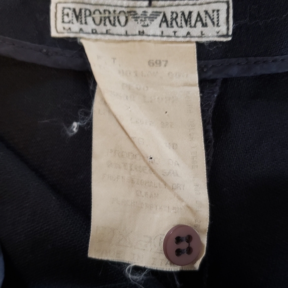 Emporio Armani Womens Trousers Pants Size 6 - Picture 10 of 11